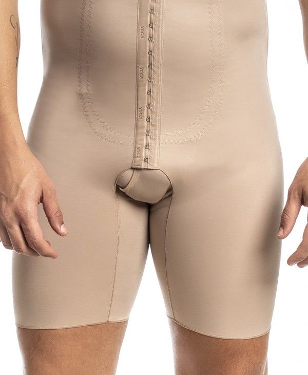 Modelador Masculino Yoga Light Aberto na Frente - 5009/5041 Y AB