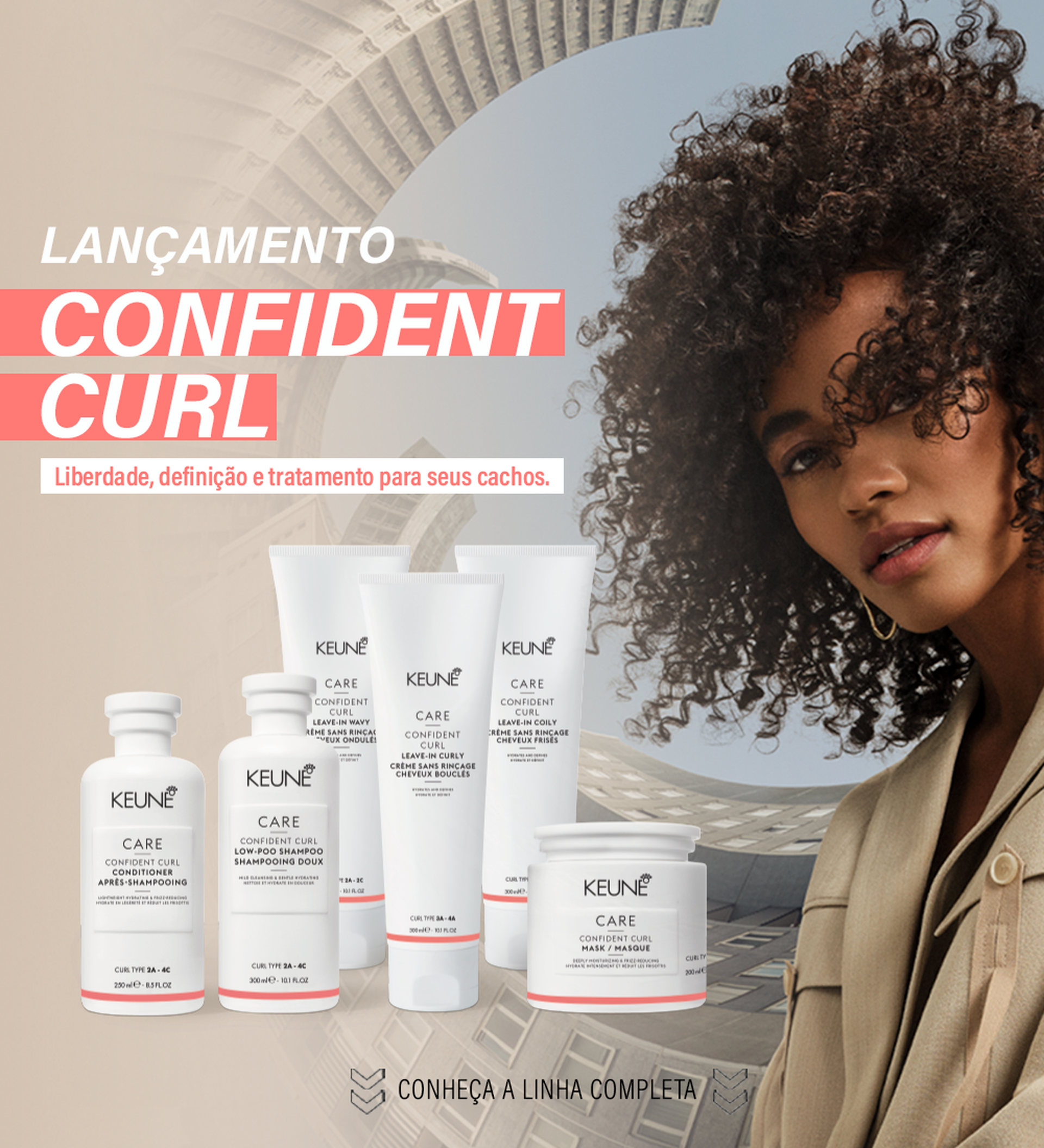 Banner Pré Lançamento - Confident Curl 