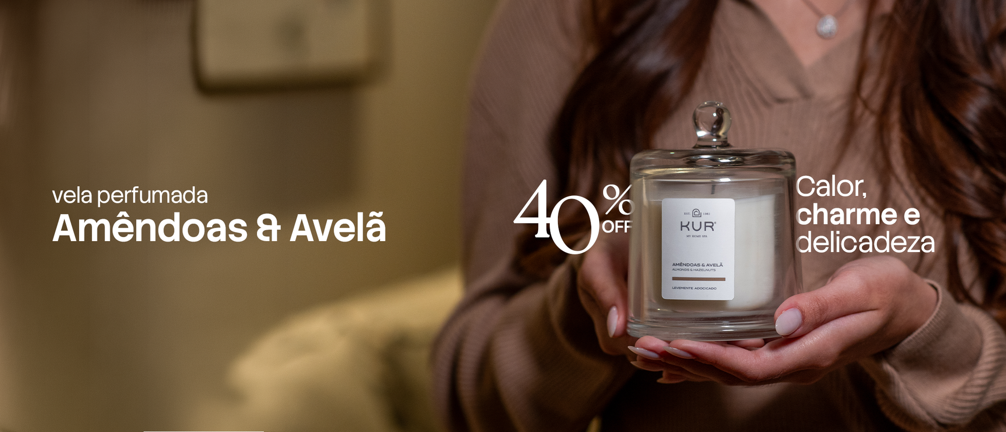 Amêndoas e Avelã — 40% OFF
