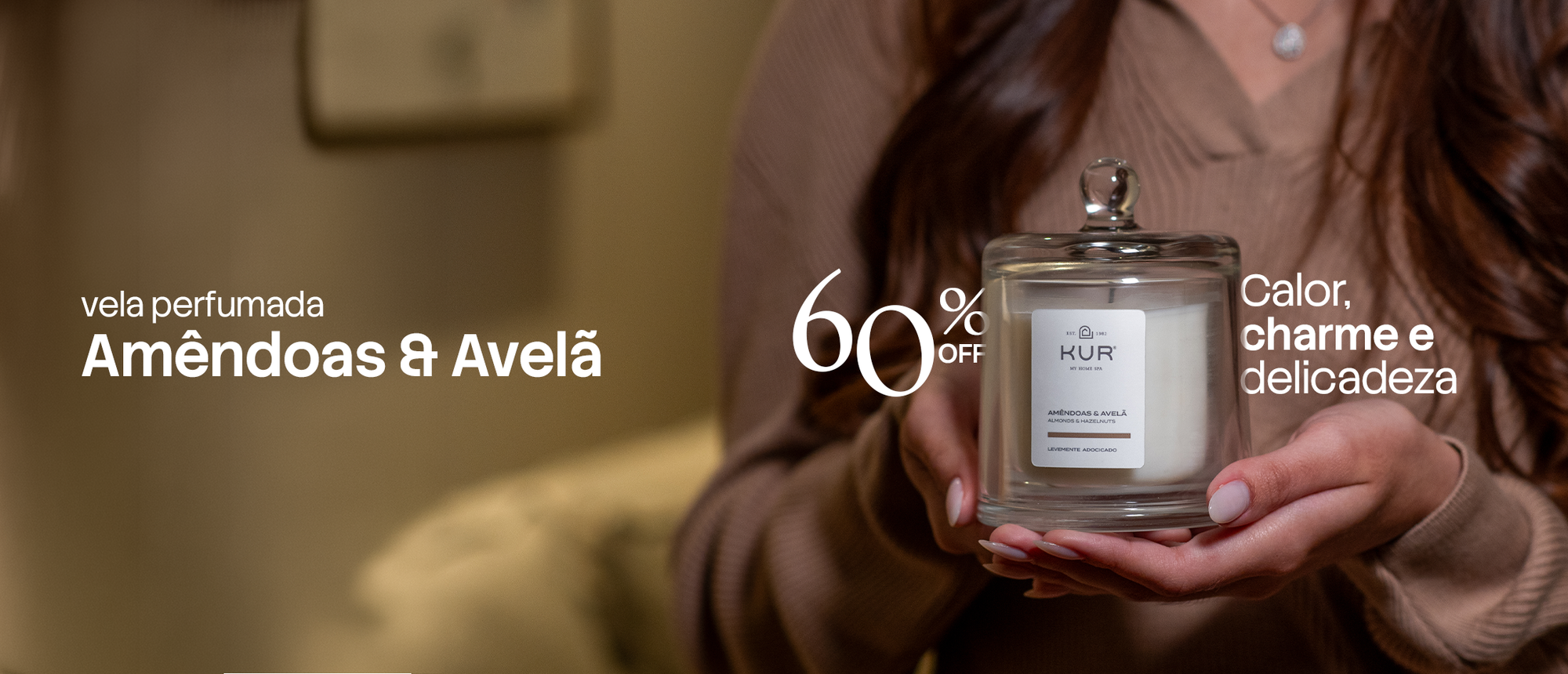 Amêndoas e Avelã — 60% OFF