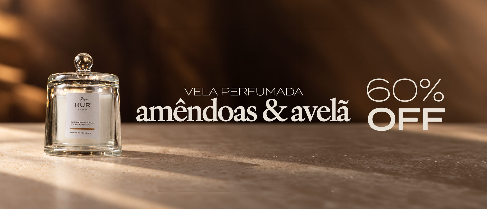 Amêndoas e Avelã — 60% OFF