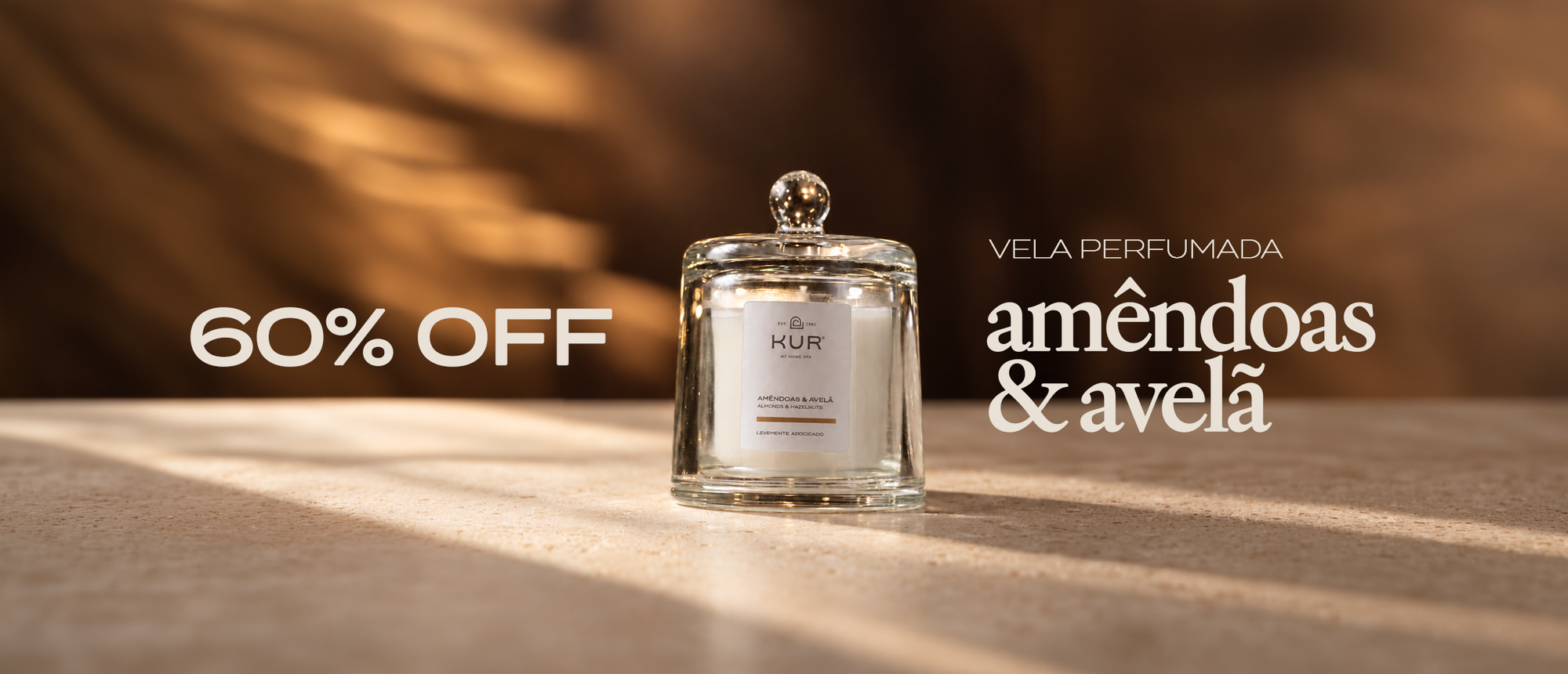 Amêndoas e Avelã — 60% OFF