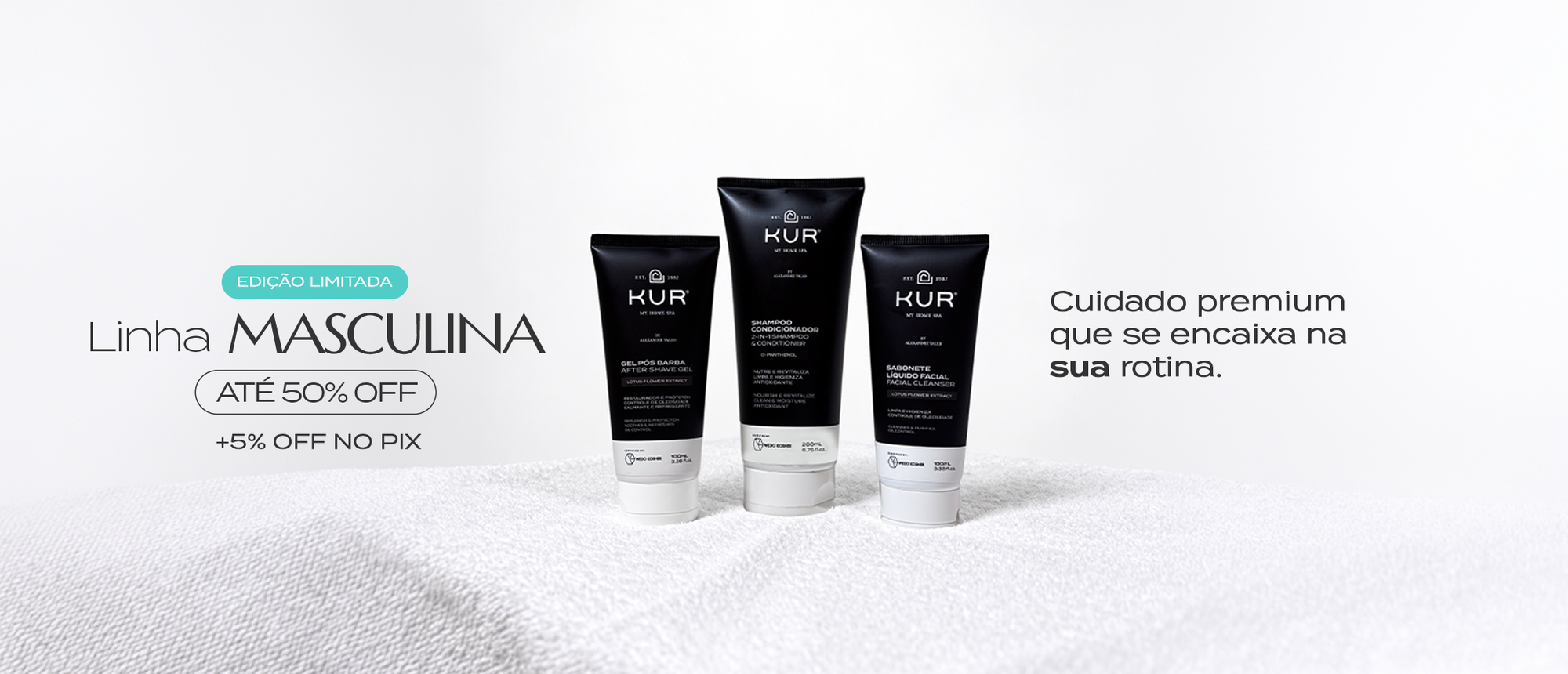 LINHA MASCULINA - ATÉ 55% OFF