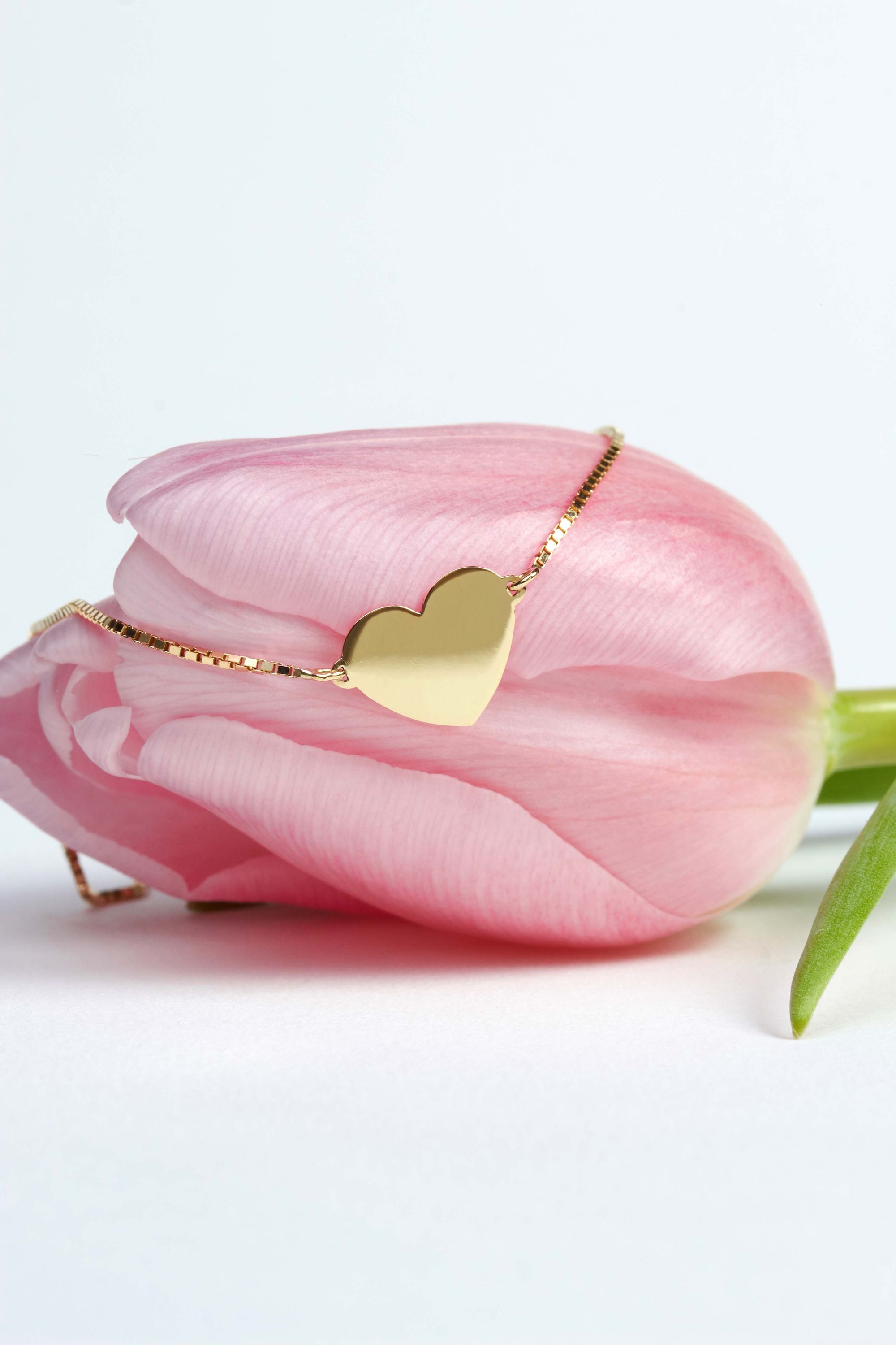 Pulseira Coração em Ouro 18k - The Zion