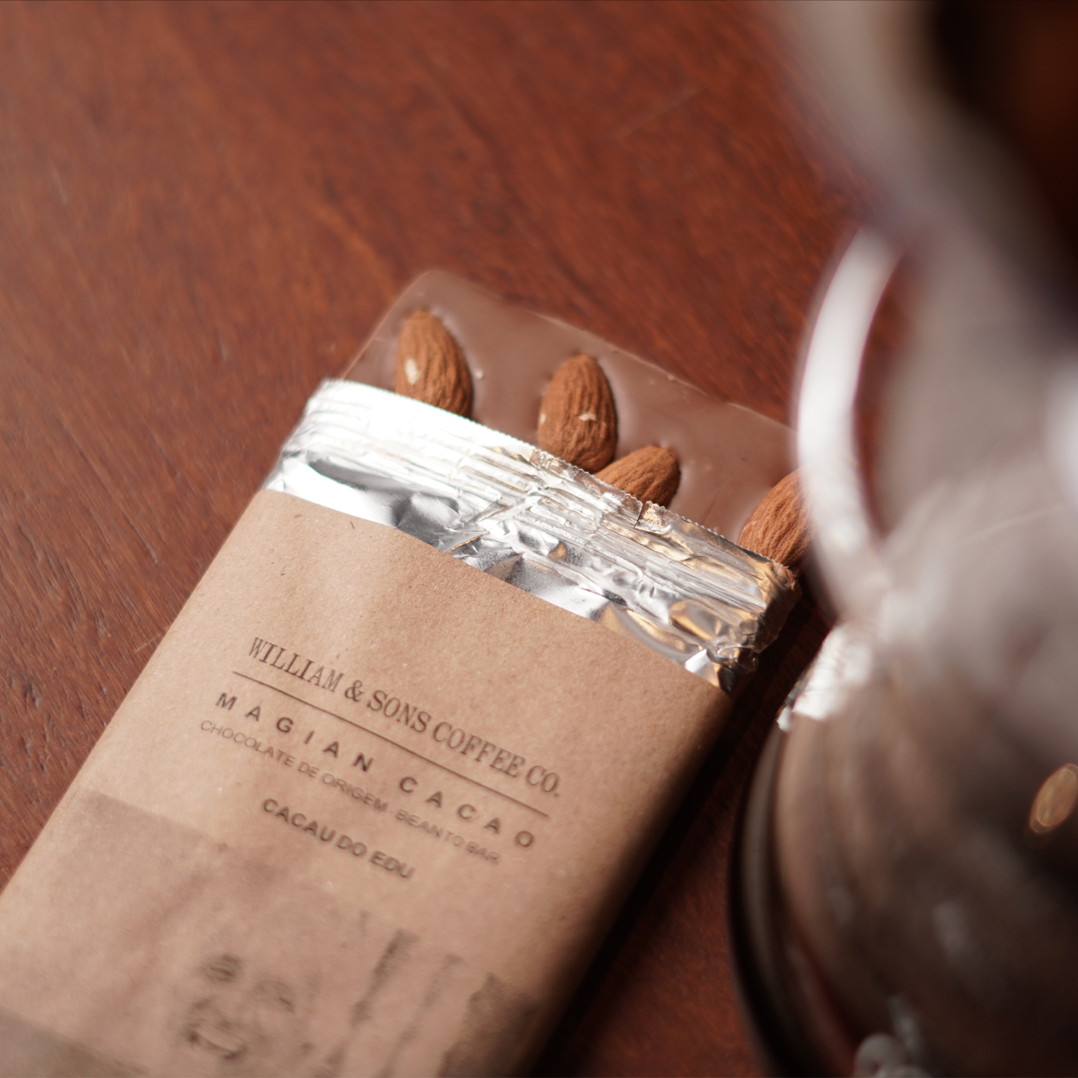 Chocolate 45% + Amendôas