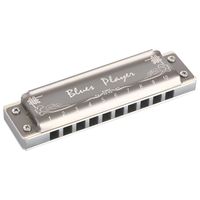 Foto do produto Gaita Diatônica Blues Player PR020AL Alumínio 20 Vozes Com Case