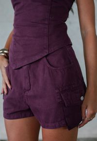 Foto do produto Short Cargo Utility Uva