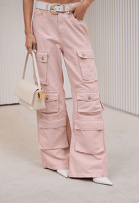 Foto do produto Calça Cargo Iconic Rosê