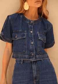 Foto do produto Blusa Cropped Essenza Escuro