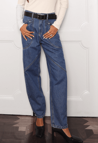 Foto do produto Calça Baggy Saint Germain Médio Nebulizado