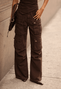 Foto do produto Calça Cargo Utility Marrom