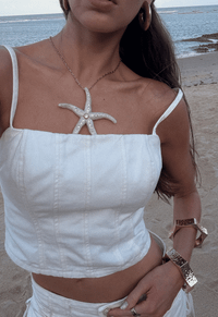 Foto do produto Top Corset Gaia Off White