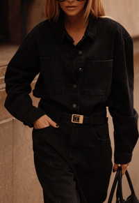 Foto do produto Camisa Recortes Icon Black