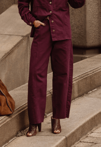 Foto do produto Calça Balloon IconDark Berry