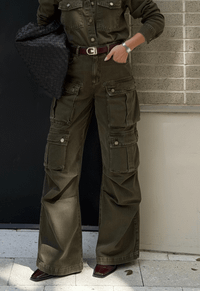 Foto do produto Calça Cargo Utility Verde Coco