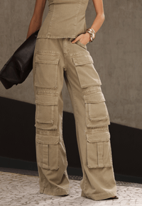 Foto do produto Calça Cargo Brave Verde Oliva