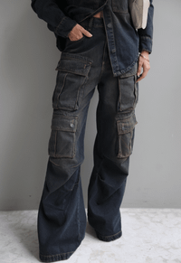Foto do produto Calça Cargo Utility Dirty Wash Brown