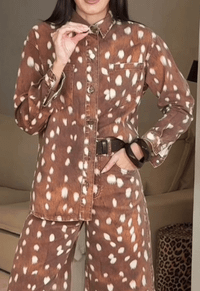 Foto do produto Camisa Ampla Bambi Print