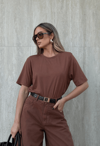 Foto do produto T-shirt Essentials Caramelo