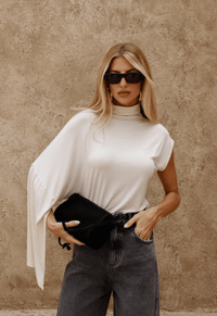 Foto do produto Blusa Assimétrica Marbella Aveia