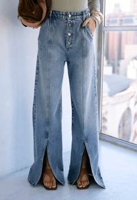 Foto do produto Calça Extra Wide Leg Avenue Dirty Wash