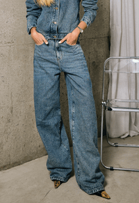 Foto do produto Calça Barrel Muse Dirty Wash