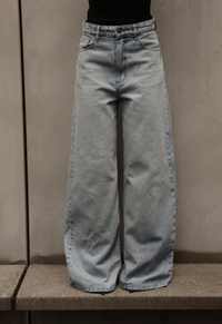 Foto do produto Calça Extra Wide Leg Dirty Wash