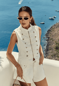 Foto do produto Colete Napoleão Empire Off White