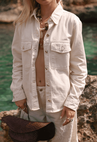 Foto do produto Camisa Ampla Alba Natural