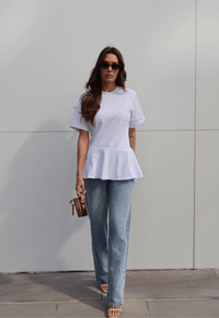 Foto do produto Blusa Peplum Alma Branco