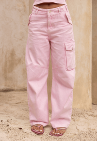 Foto do produto Calça Cargo Isla Rosa Ballet