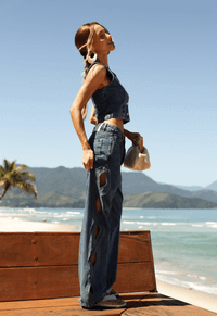 Foto do produto Calça Baggy Infinity Escuro