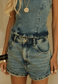 Foto do produto Short Baggy Bastille Urban Dirty Wash