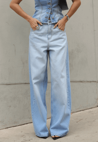 Foto do produto Calça Baggy Bastille Claro