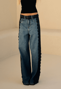 Foto do produto Calça Baggy Bastille Fleur Média