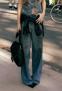 Foto do produto Calça New Baggy Sorrento Dirty Wash Blue