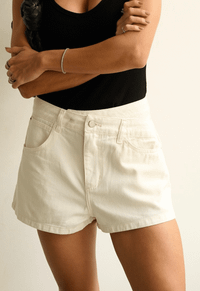 Foto do produto Short Baggy Cross Line Off White