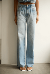 Foto do produto Calça Wide Leg Pier Claro Marmorizado