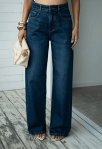 Foto do produto Calça Wide Leg Pier Dirty Escuro