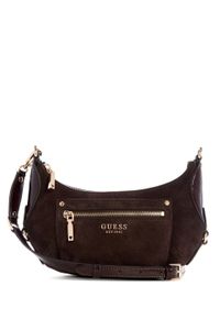 Foto do produto Bolsa Guess Mini Marsha Crossbody Marrom Esp - SG950172