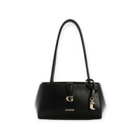 Foto do produto Bolsa Guess Carrie Grlfrnd Shldr Satchel Preto - VG989608