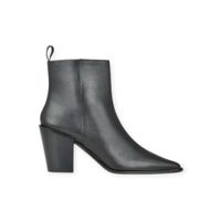 Foto do produto Bota Uza Davos Salto Médio Preto-Z26O716E0025