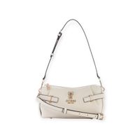 Foto do produto Bolsa Guess Mini Yesba Top Zip Off White - BG783372