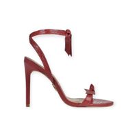 Foto do produto Sandalia Uza Piton Salto Alto Scarlet Vinho -Z26A400A0407V