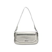 Foto do produto Bolsa Santa Lolla Transversal Alça Dupla Prata-M  01929017