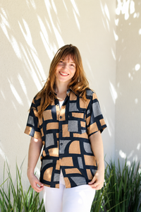 Foto do produto Camisa Geo Azul