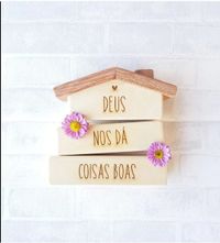 Mini Toras Decorativa Casinha
