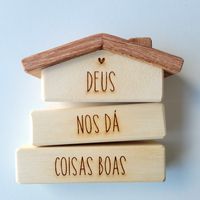 Mini Toras Decorativa Casinha