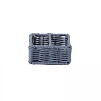 PORTA SACHE DUPLO EM VIME AZUL JEANS