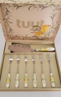 JOGO TALHER P/BOLO LIMONE C/7PCS